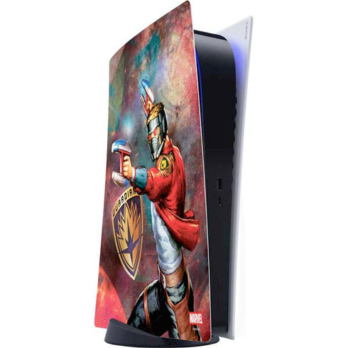 Marvel Star-Lord Cosmic Commander PS5 Digital Edition Console Skin